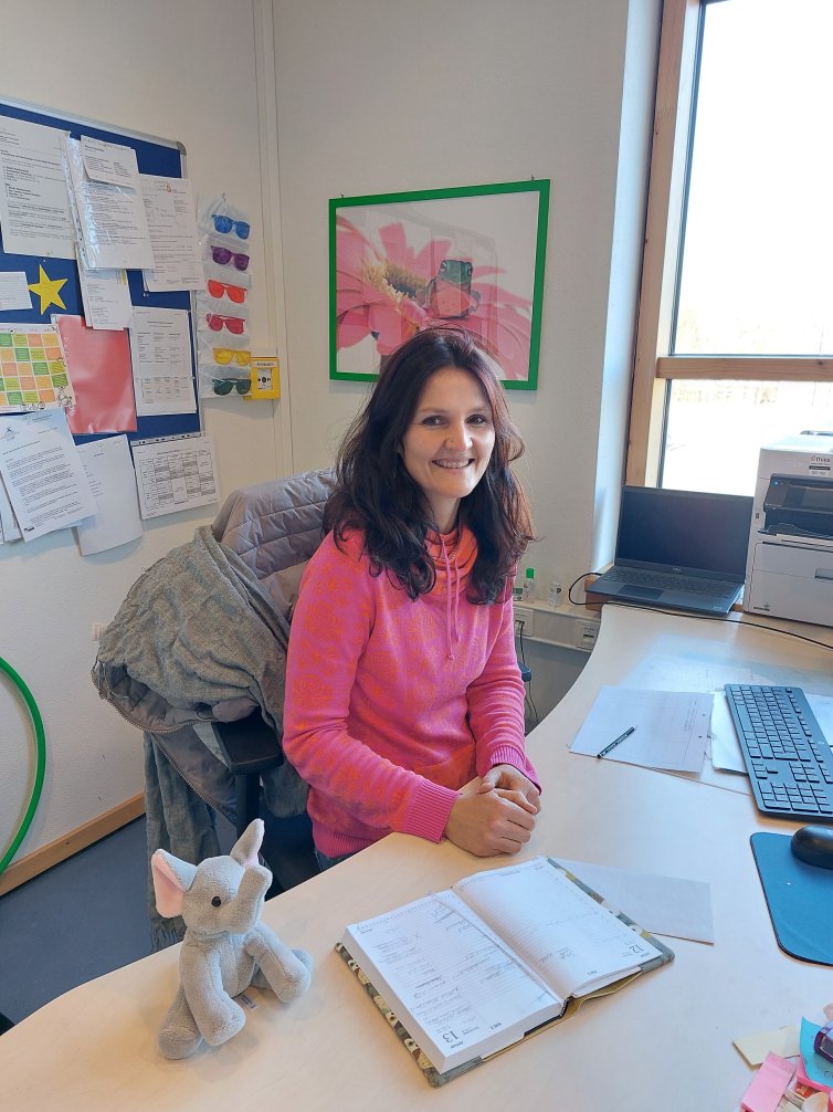 Unser Schulsozialarbeiterin in der Grundschule Frau Illgner-Kubach